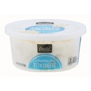 Essential Everyday Cheese Feta Crumbled 6 oz 170 g Trig s