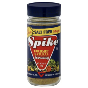 Spike Seasoning Spike Natural Seasoning, 4.5 oz (Case of 3)