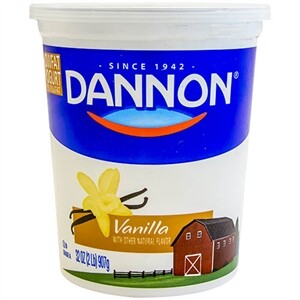 Dannon Yogurt, Low Fat, Vanilla