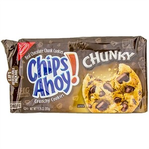 Chips Ahoy Cookies, Chocolate Chip, Crunchy, Candy Blasts, Family Size! - 18.9 oz