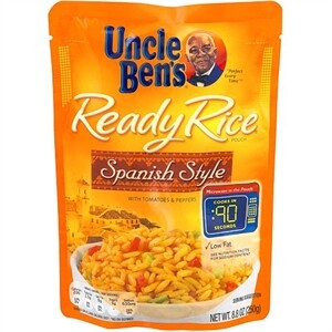 Uncle Bens Rice Spanish Style Pouch 8 8 Oz 250 G Trig S Grocery Delivery
