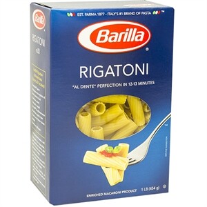 Barilla Rigatoni Pasta, 16 oz