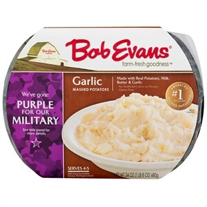 Bob Evans Mashed Potatoes, Original, Family Size 32 oz, Sides