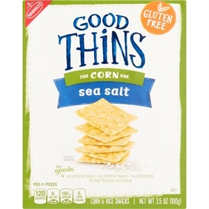 Nabisco GOOD THiNS Corn Snacks Sea Salt Gluten Free - 3.5 oz box