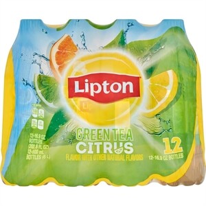  Lipton, Brisk Tea Lemon Flavor Iced, 101.4 Ounce