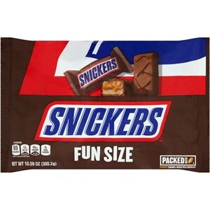 Snickers Mini Peg Bag 4.4oz - Breakroom Choices