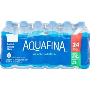 Aquafina Drinking Water, Purified - 8 pack, 12 fl oz bottles