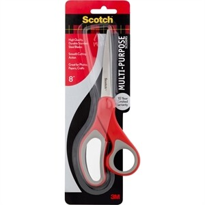 Scotch Scissors Multi-Purpose 8 Inch - Each