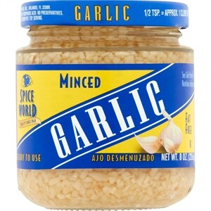 Spice World Organic Minced Squeeze Garlic