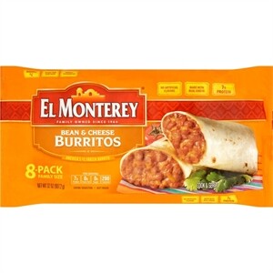 El Monterey - El Monterey, Chimichangas, Beef, Bean & Cheese Flavor, Family  Size, 8 Pack (8 count), Grocery Pickup & Delivery
