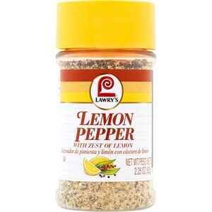 Lawry's Lemon Pepper - 2.25 oz bottle