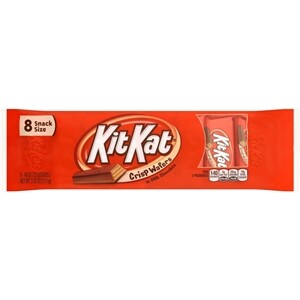 Kit Kat Crisp Wafers, in Milk Chocolate, Snack Size - 5 pack, 0.49 oz bars