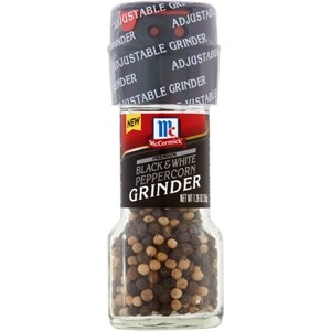 McCormick Black Peppercorn Grinder, 2.5 oz