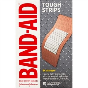Band-Aid Brand Tough Strips Adhesive Bandages, 69 ct - Pay Less Super  Markets