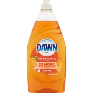 Palmolive Ultra Liquid Dish Soap Detergent, Orange Citrus Scent, 961-mL