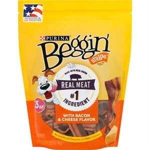 Purina beggin best sale strips 25 oz