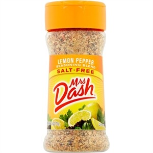 Dash Salt-Free Seasoning Blend, Lemon Pepper, 2.5 Ounce (Pack of 8)
