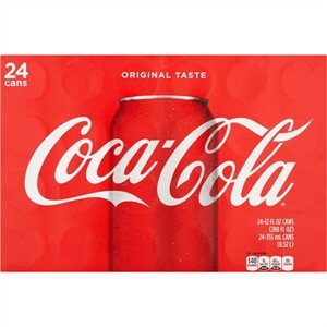 Coca Cola - Classic - 12 oz (24 Cans)