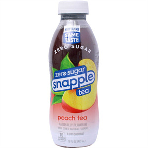 Diet Snapple Peach Tea, 16 Fl. Oz. 